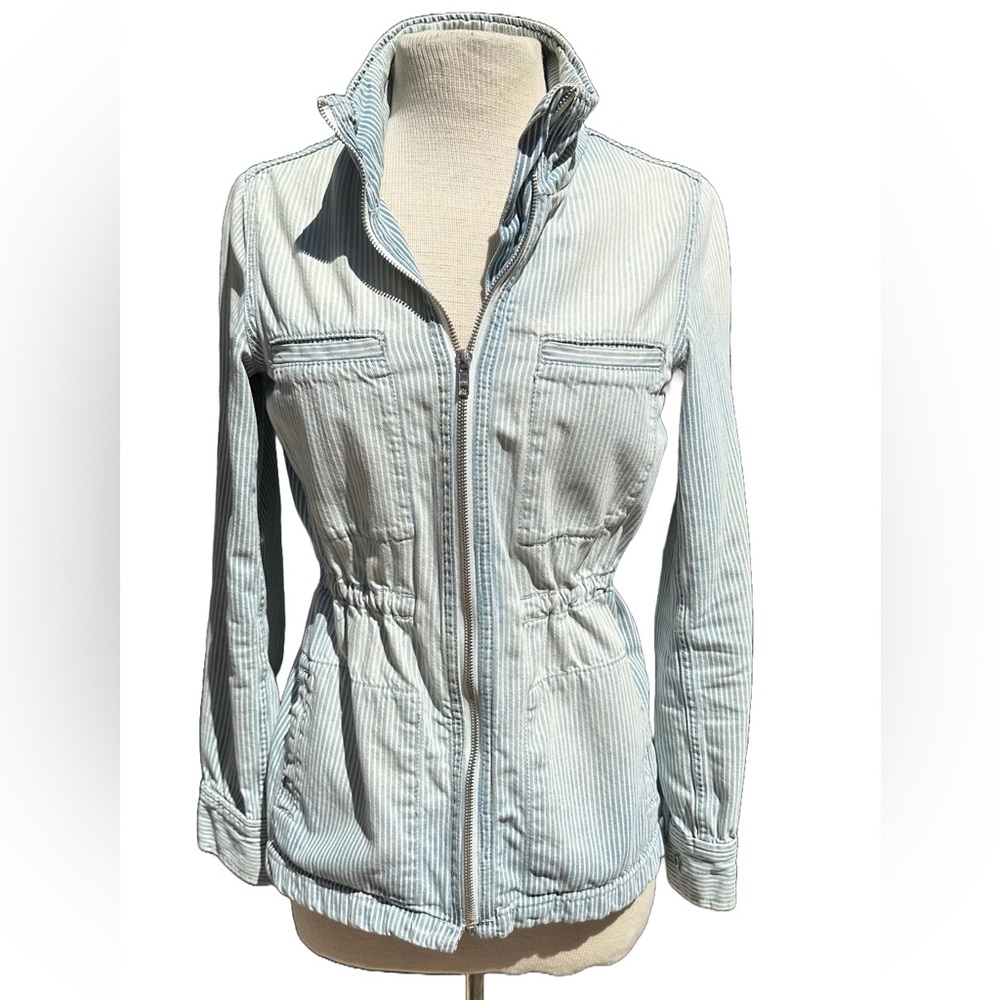 Gap zipper denim jacket